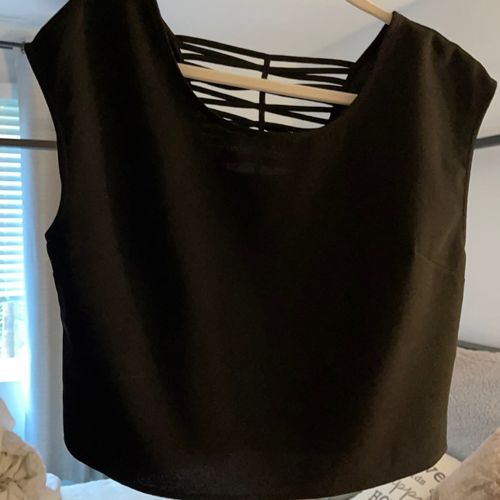 Express black blouse